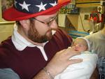 Uncle Sam and baby